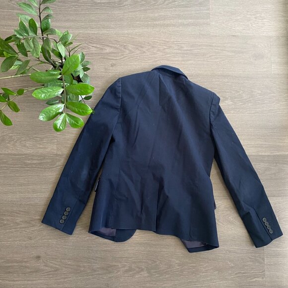 J. Crew Navy Blue Double Button Blazer - Picture 10 of 10